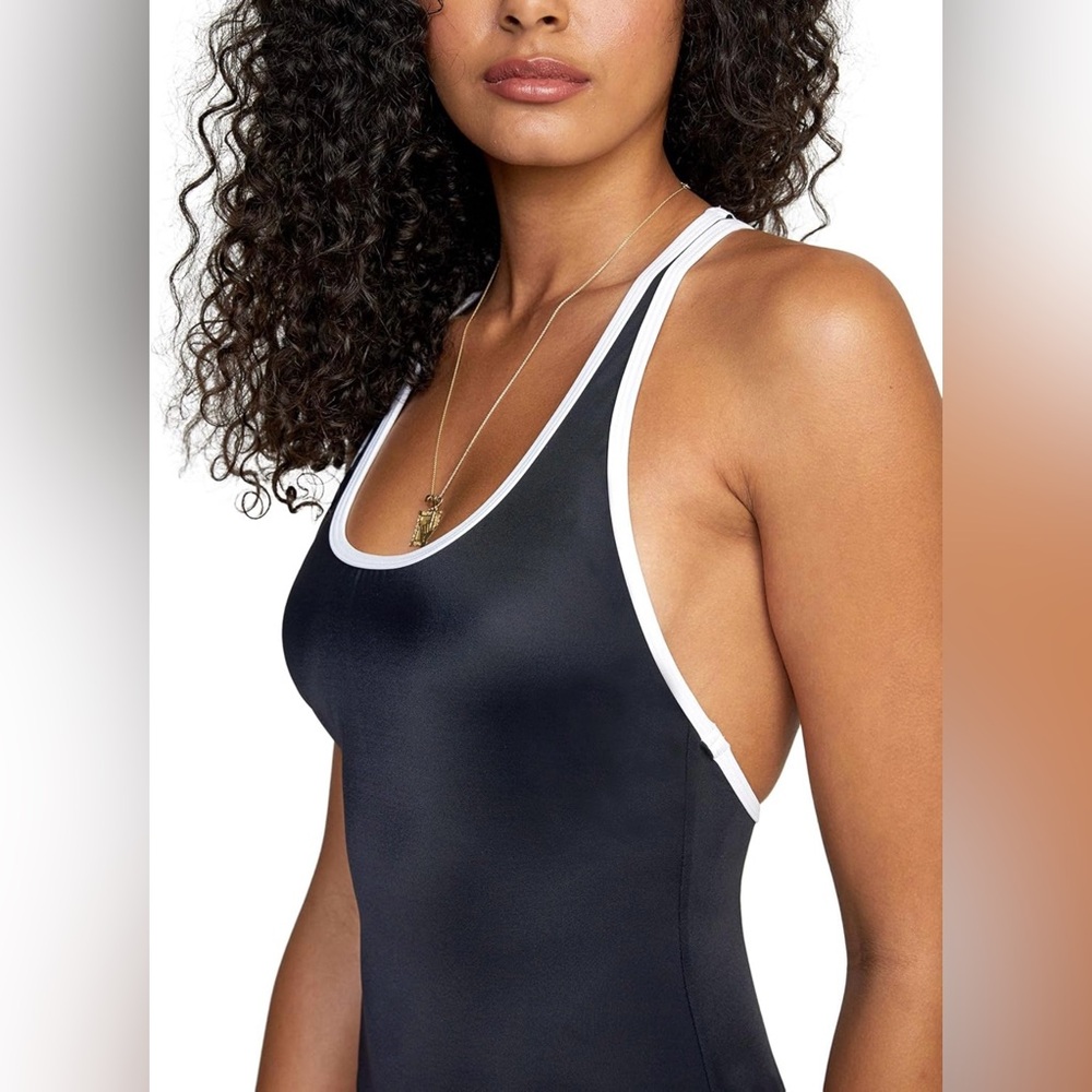 RVCA Women's Standard Cheeky One Piece Swimsuit - Picture 4 of 4